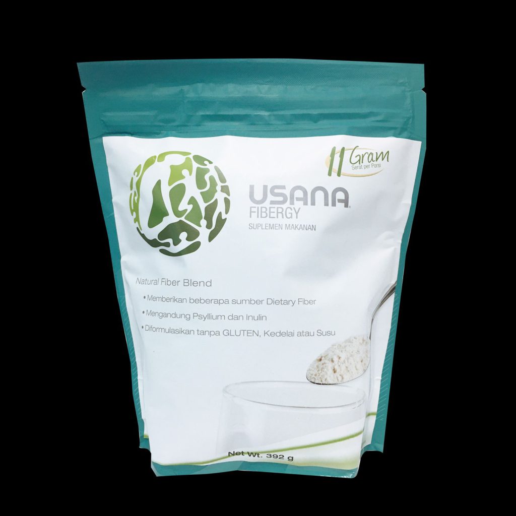 Usana Fibergy - Bubuk campuran serat bebas rasa mengandung 11 gram
