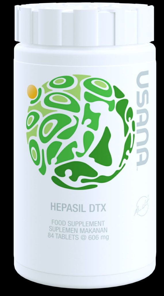 Usana Hepasil Dtx - Fungsi Hati ( detoksifikasi, metabolisme energy, produksi zat